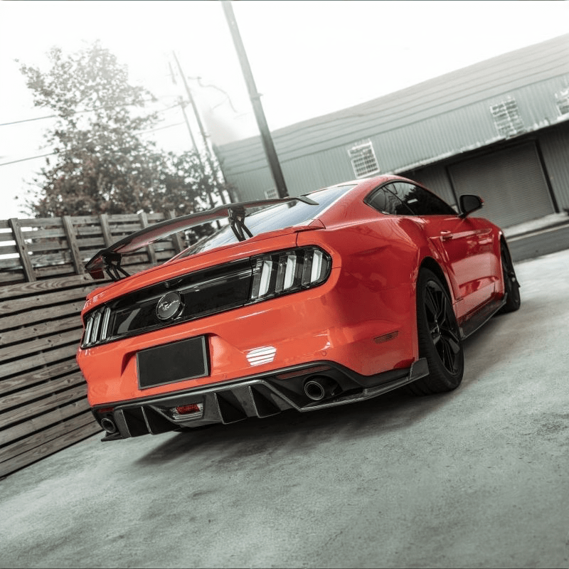 Ford Mustang (6th Gen.) Vorsteiner Style VRS GTS Aero Wing Spoiler - Twenty Two Tuning Rear Spoiler