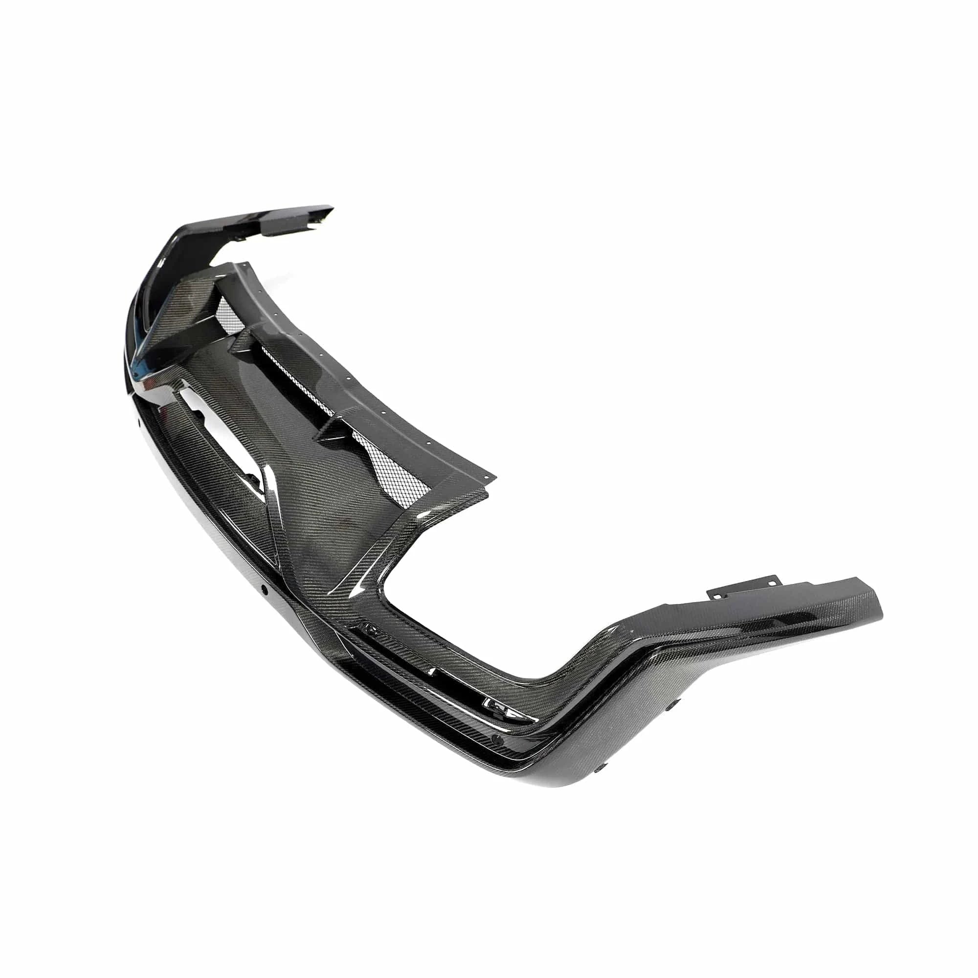 Ford Mustang (S650) Dark Horse Style Carbon Fibre Rear Diffuser - Twenty Two Tuning Rear Diffuser