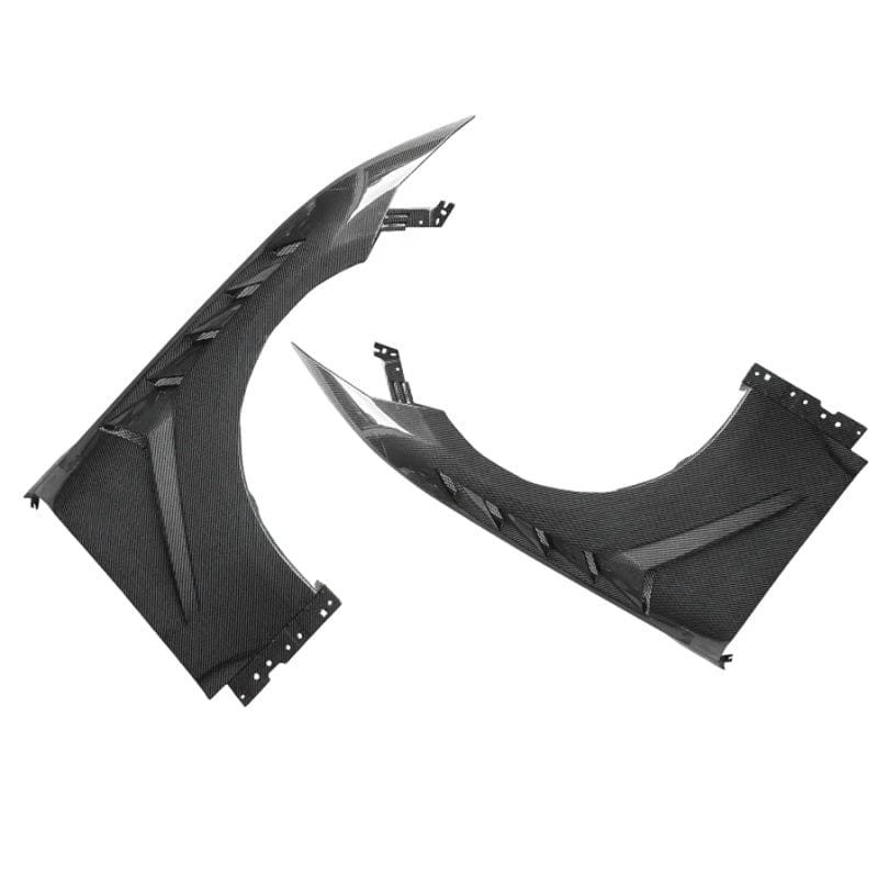 Ford Mustang (S650) MRD Style Carbon Fibre Fender Replacements - Twenty Two Tuning Front Fenders Complete