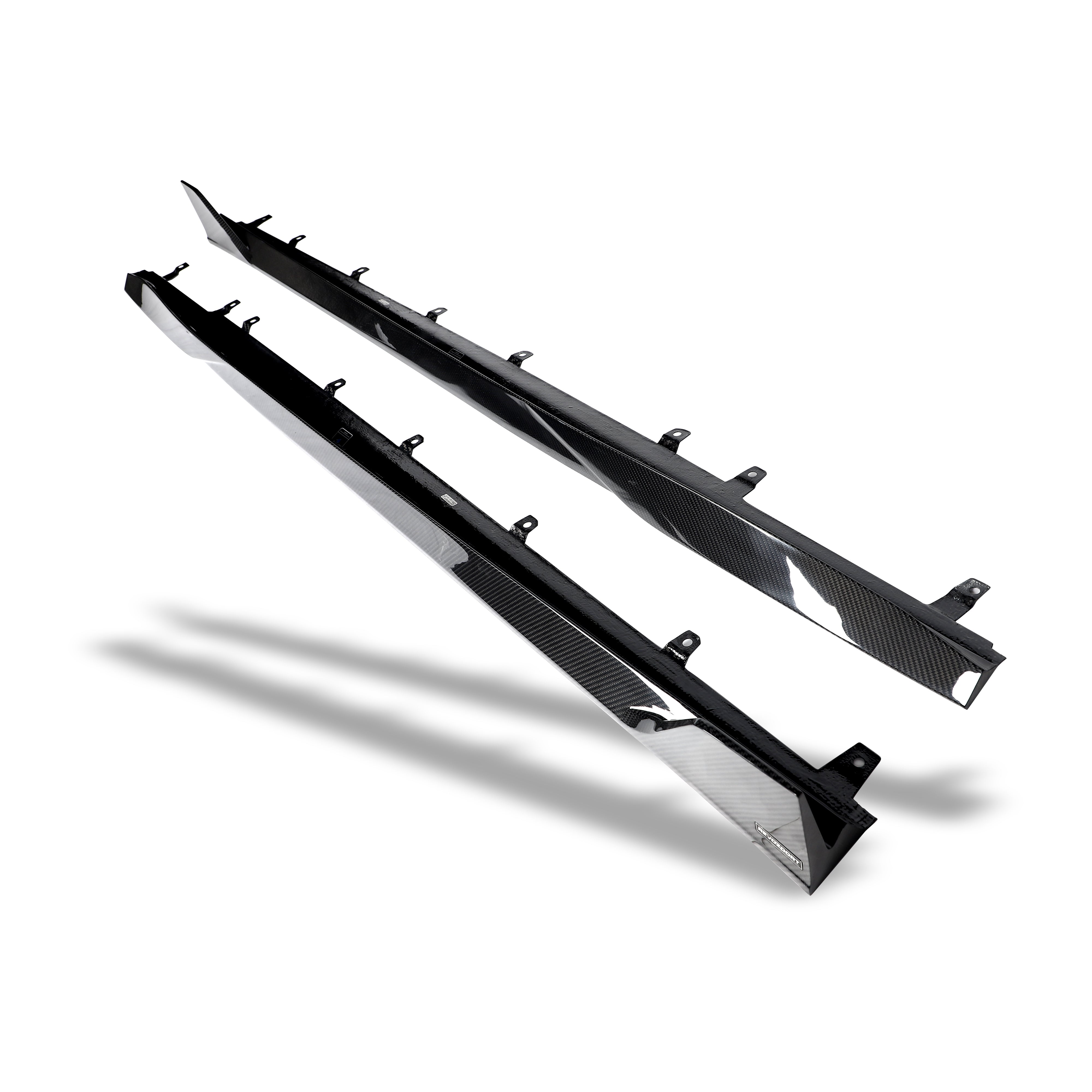 RevoZport Carbon Fiber Side Skirts Compatible With BMW M8 F93