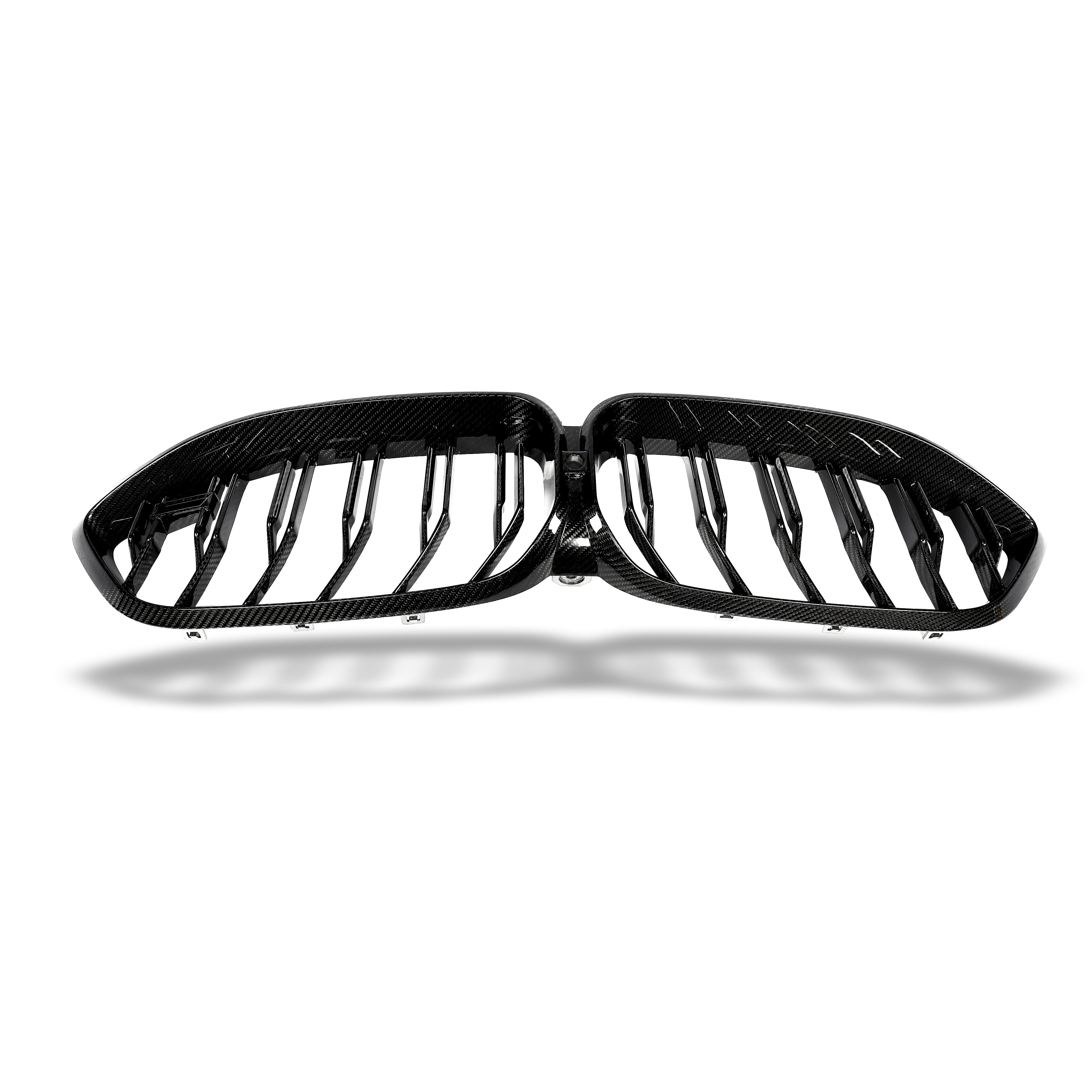 RevoZport Carbon Fiber Front Grill Compatible With BMW M8 F93