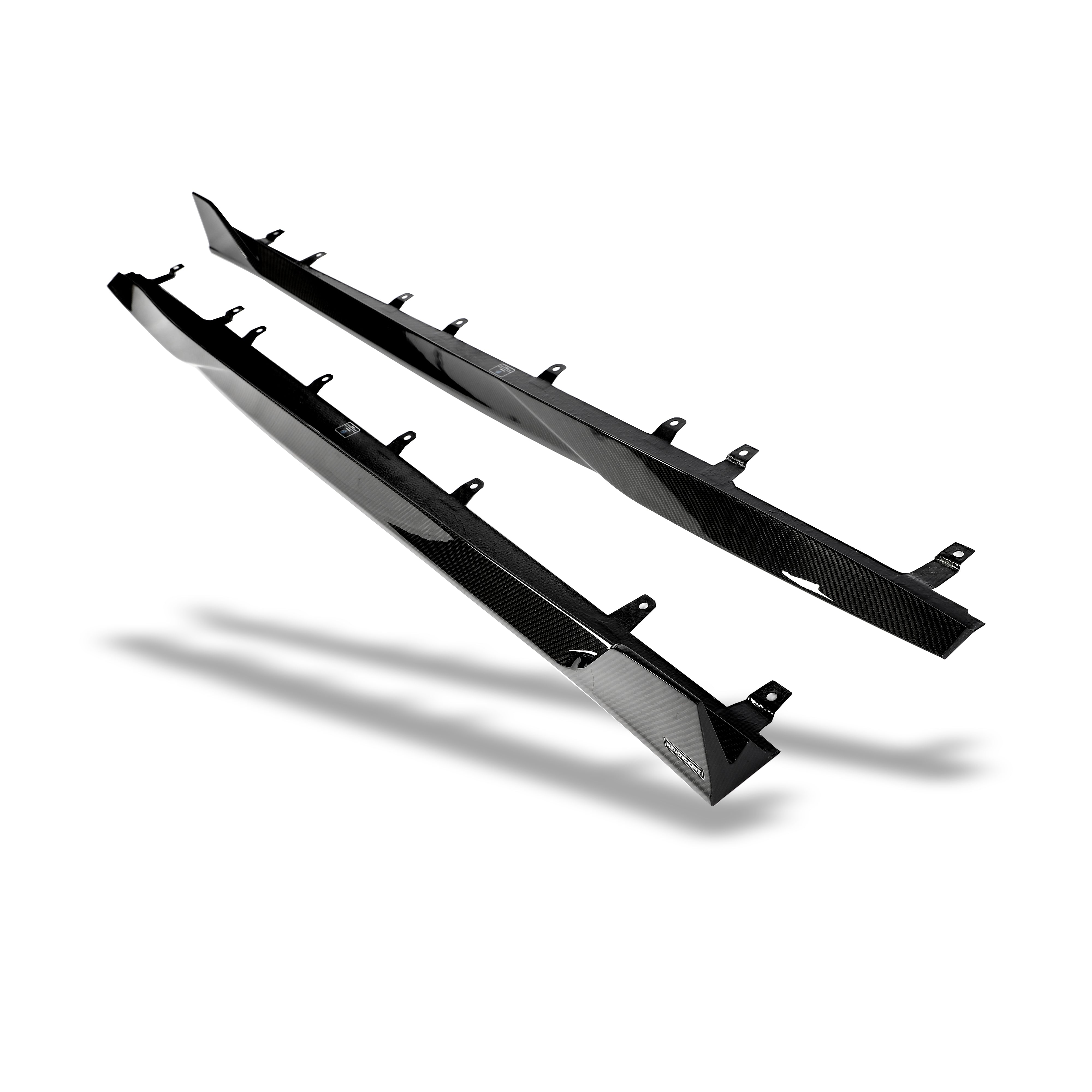 RevoZport Carbon Fiber Side Skirts Compatible With BMW M8 F91 F92 G14 G15
