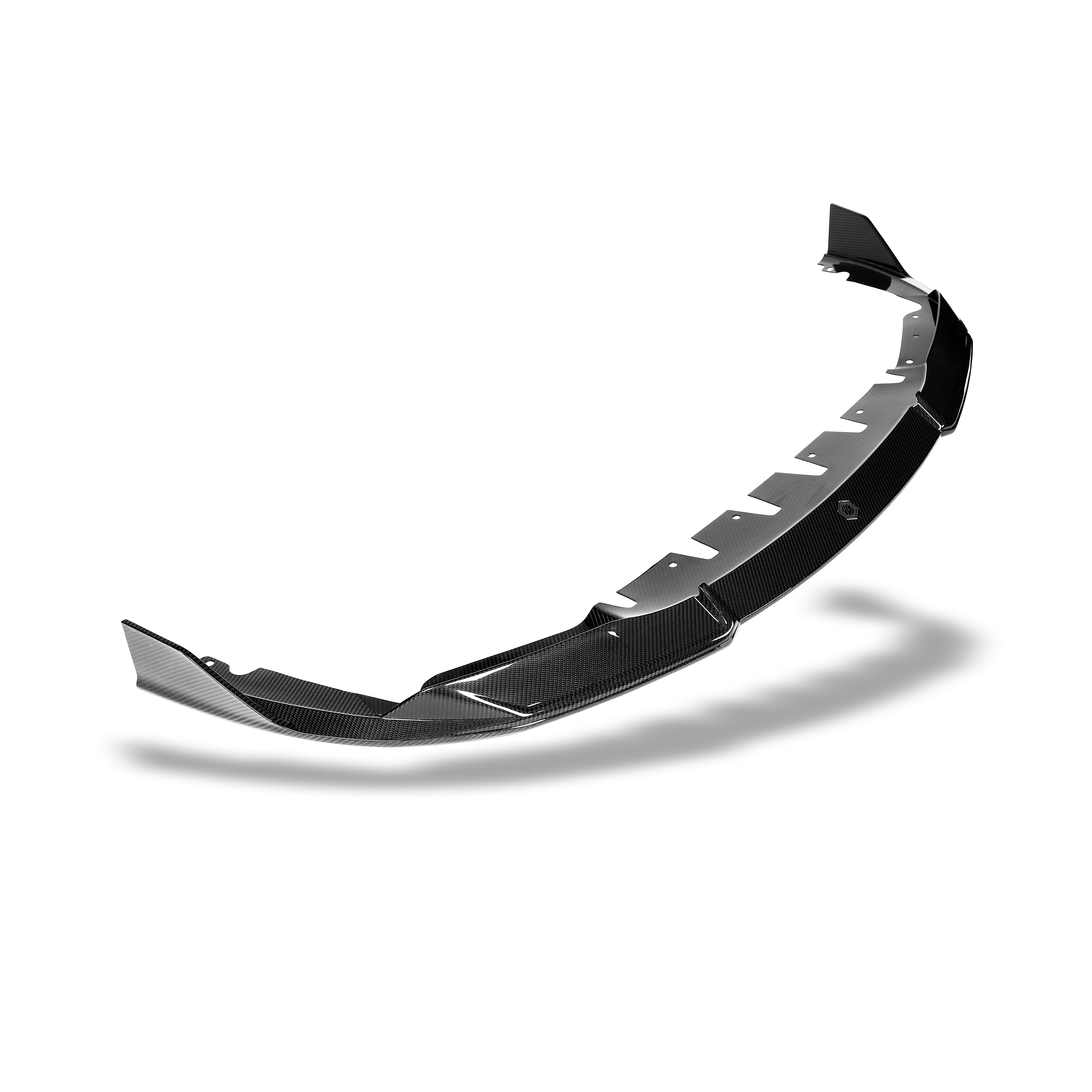 RevoZport Carbon Fiber Front Lip Compatible With BMW M8 F93