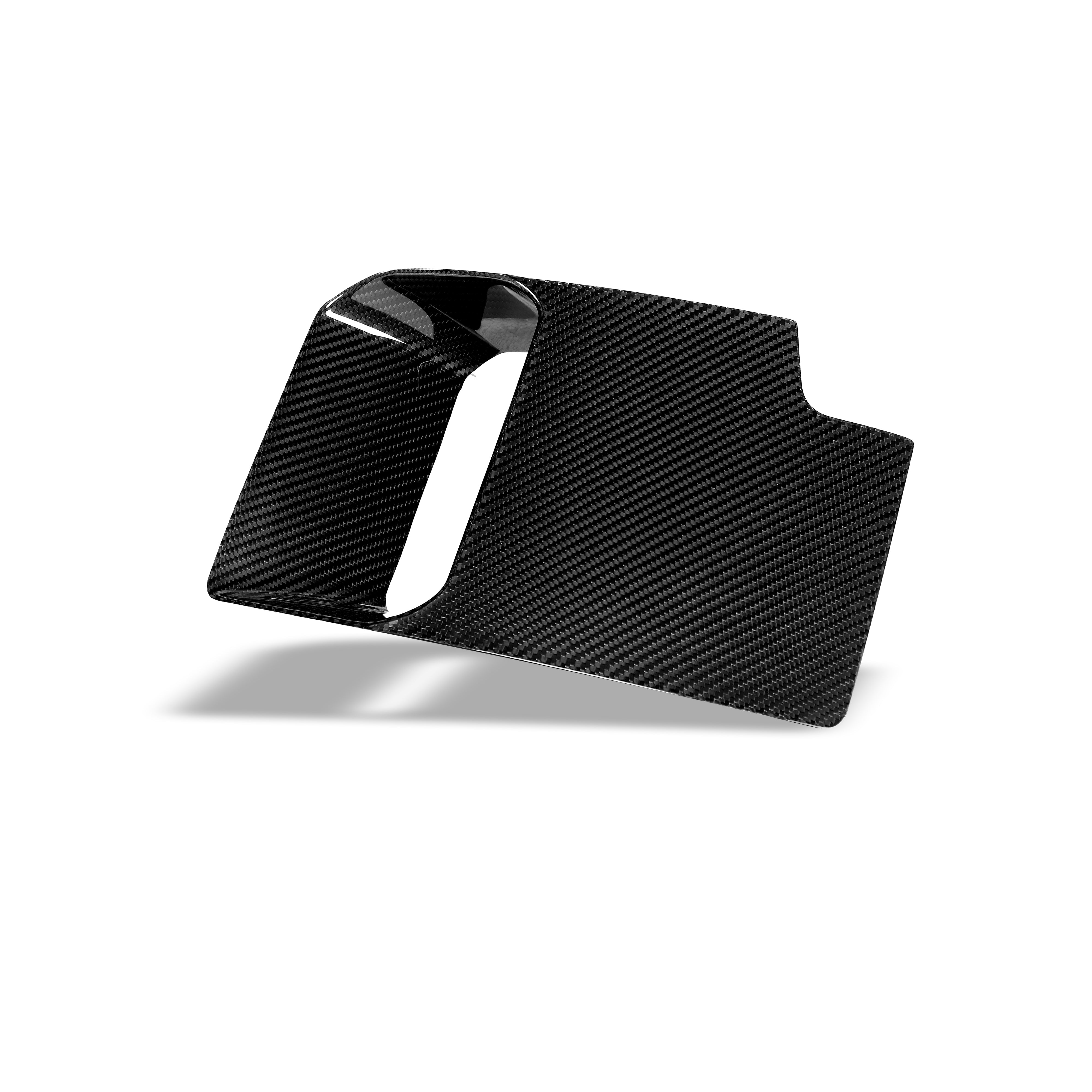 RevoZport Carbon Fiber Aero Front Bumper Block-Off Plates Compatible With BMW M2 G87