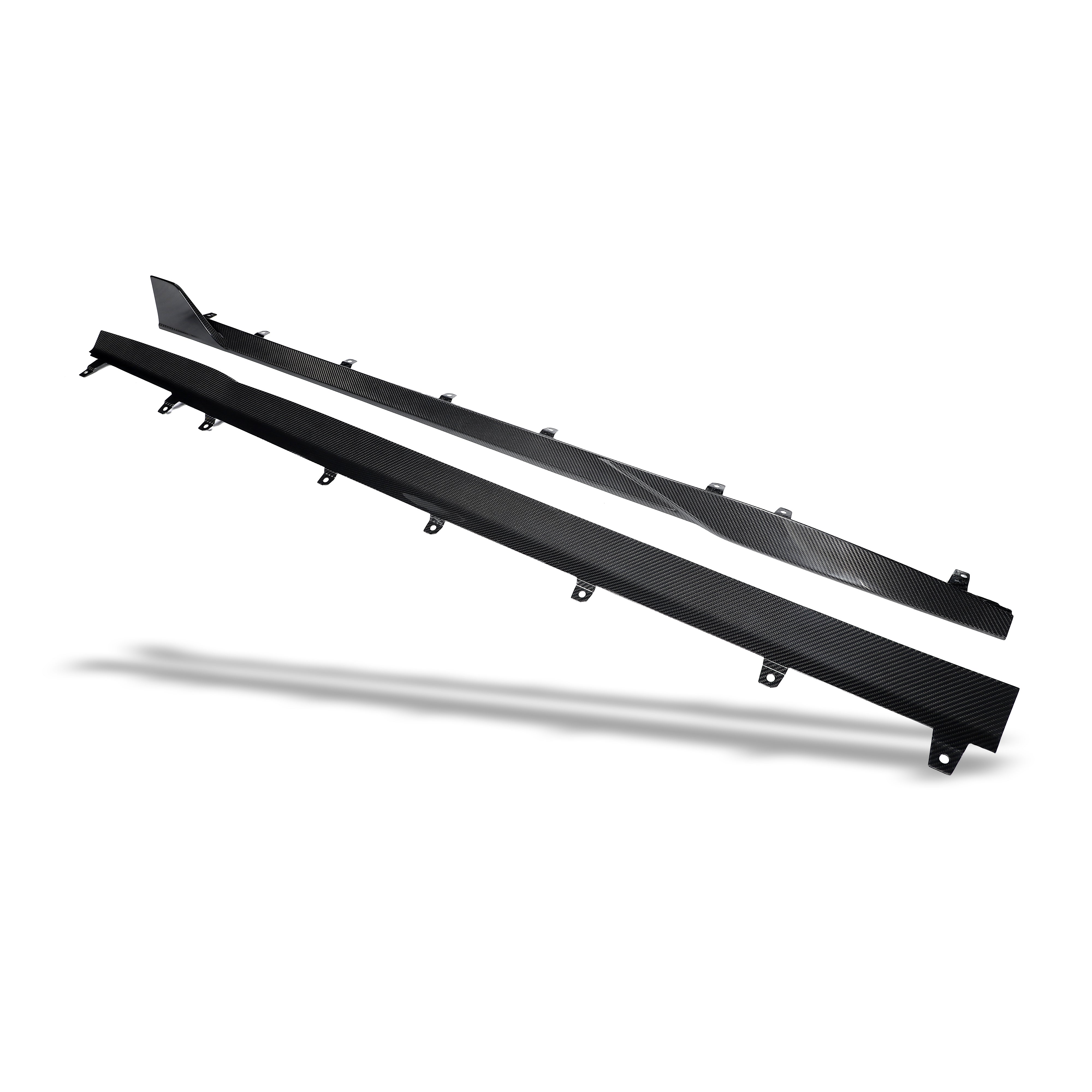 RevoZport Carbon Fiber Side Skirts Compatible With BMW M8 F93