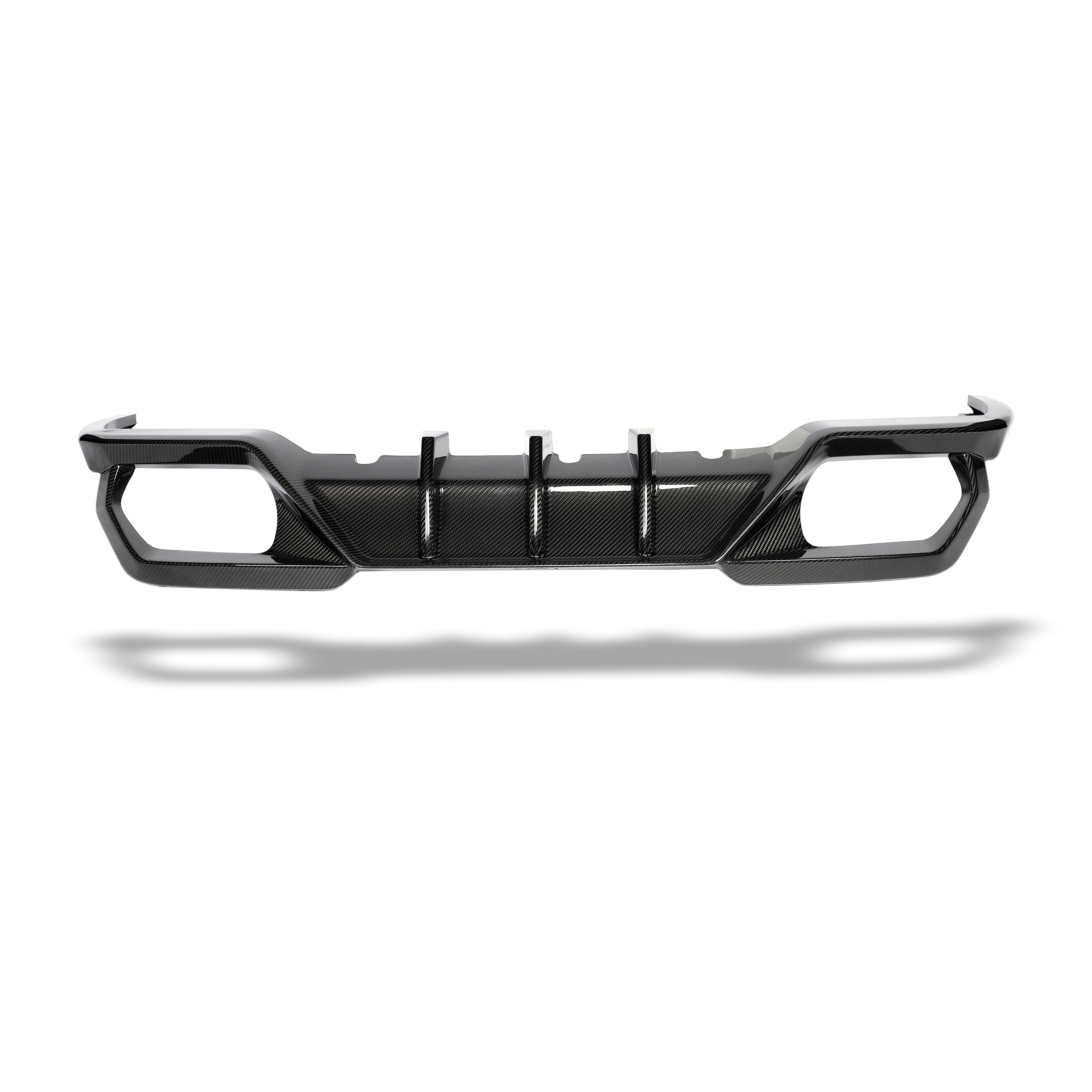 RevoZport Carbon Fiber Rear Diffuser Compatible With BMW M8 F93