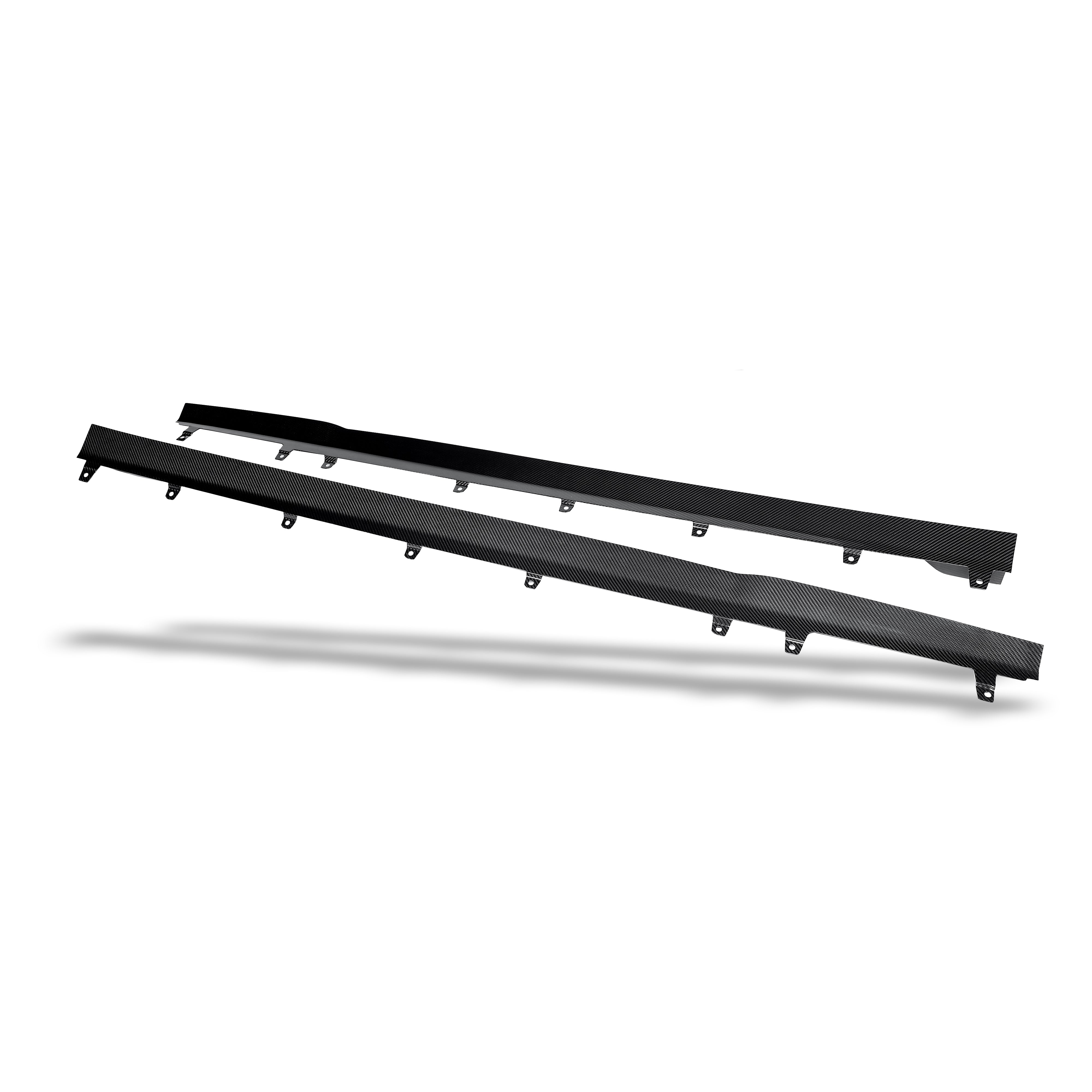 RevoZport Carbon Fiber Side Skirts Compatible With BMW M8 F93