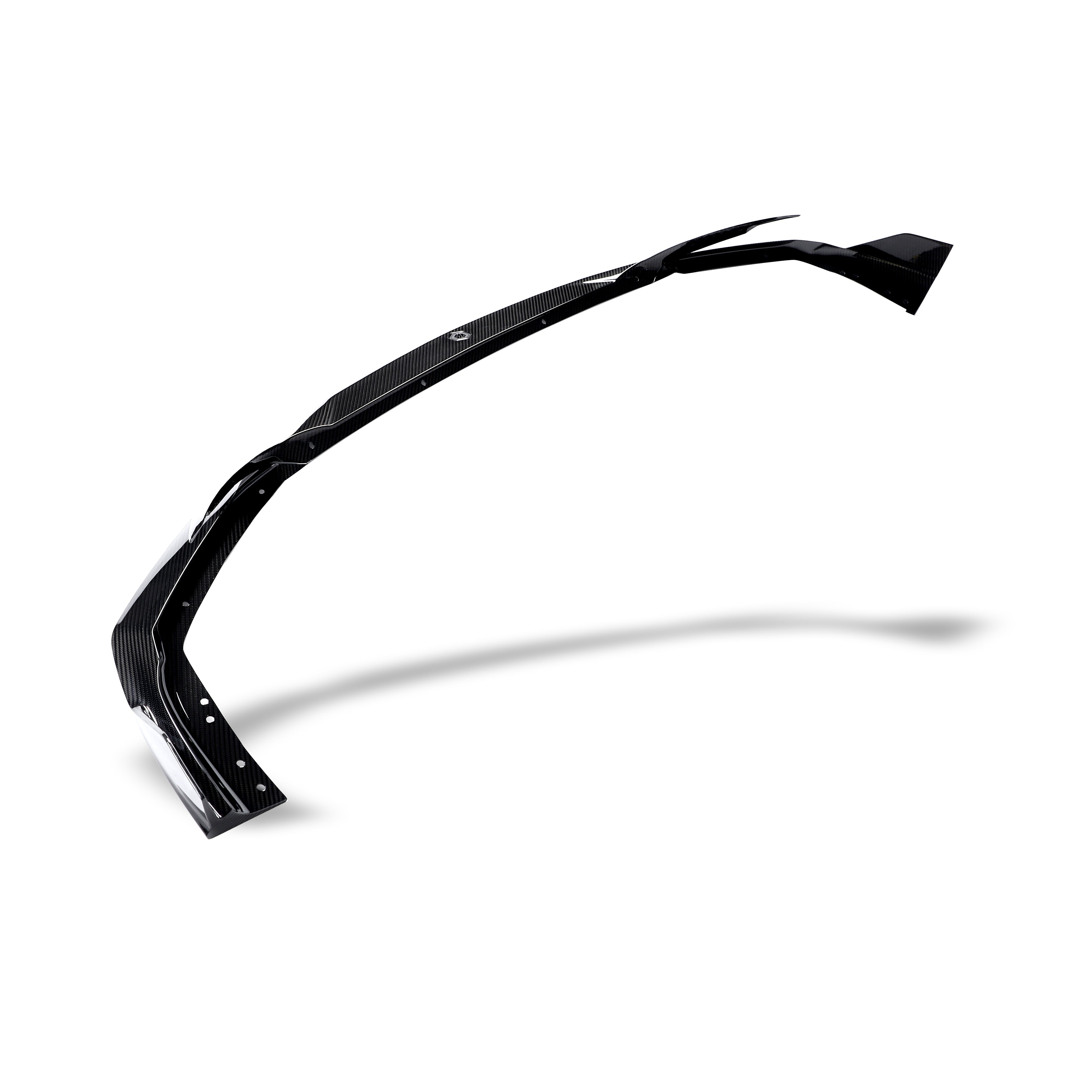 RevoZport Carbon Fiber Front Lip Compatible With BMW X6M F96 PRE LCI