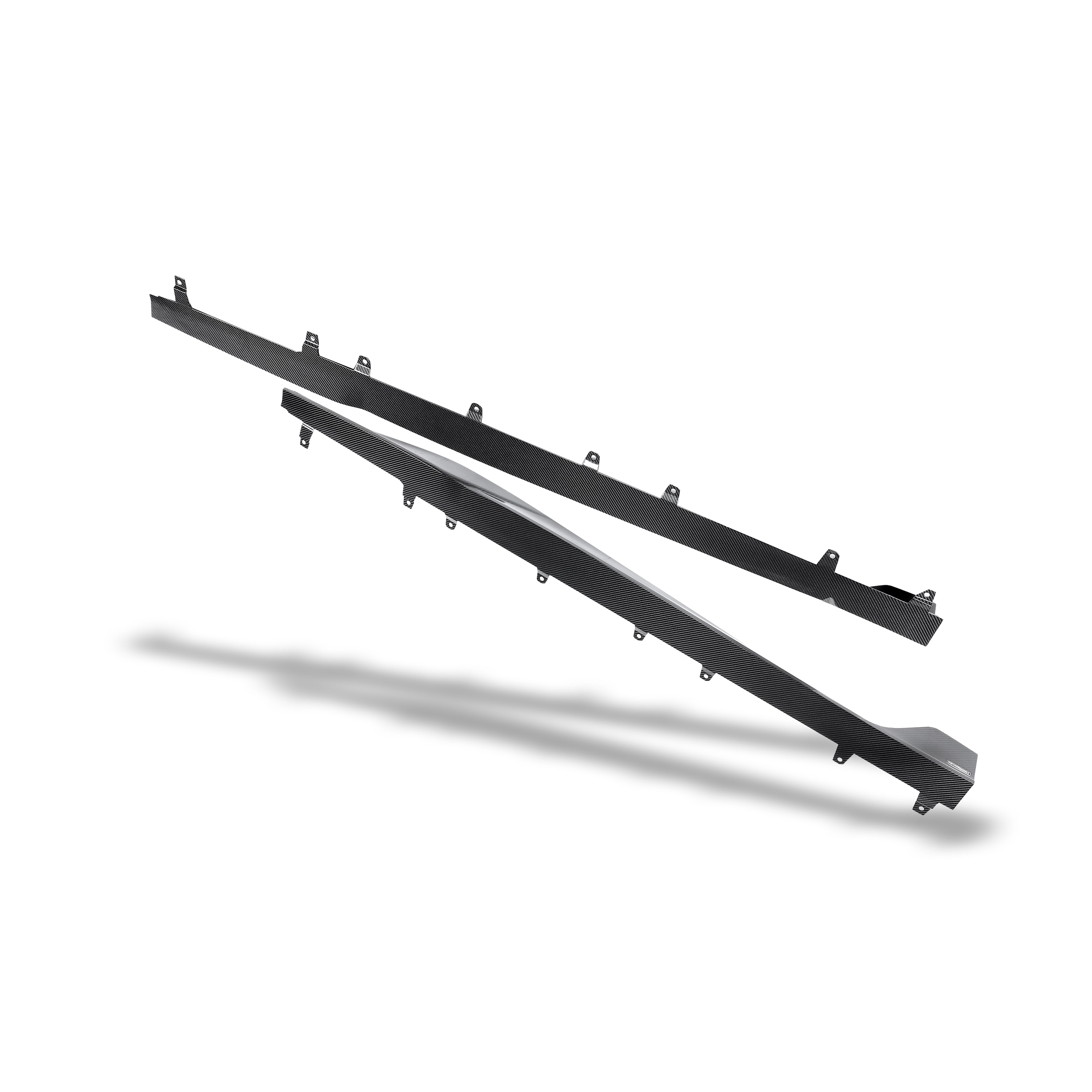 RevoZport Carbon Fiber Side Skirts Compatible With BMW M8 F91 F92 G14 G15