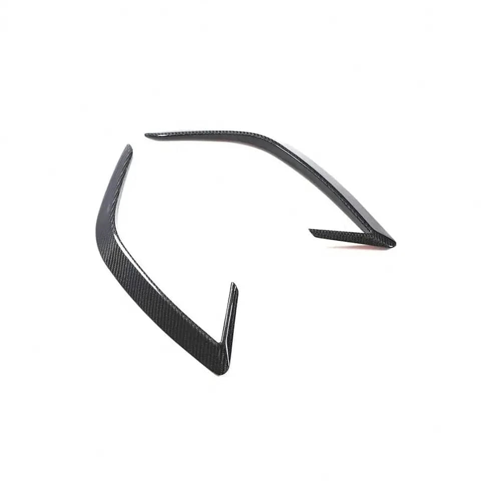 KIA Stinger GT OEM+ Carbon Fibre Rear Bumper Canards - Twenty Two Tuning Rear Canards