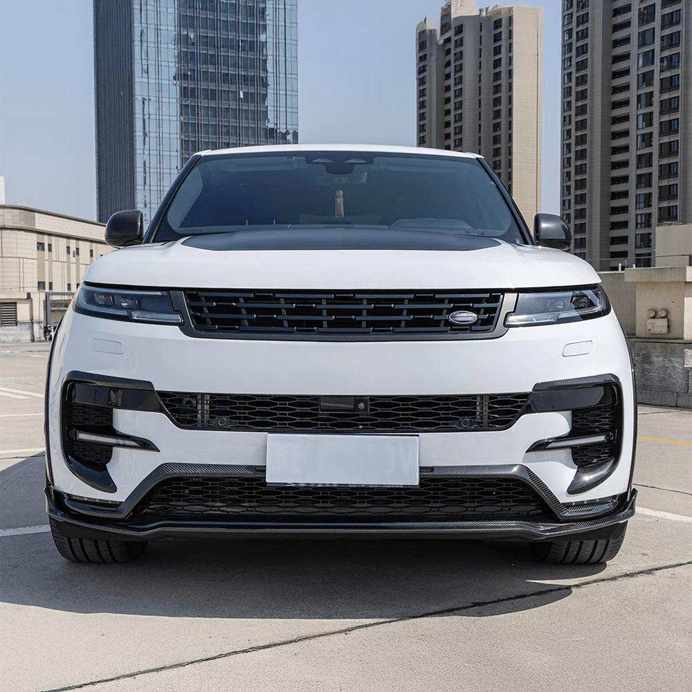 Land Rover Range Rover Sport (L461) TT Carbon Fiber Front Vent Trim - Twenty Two Tuning Front Canards/Bumper Inserts