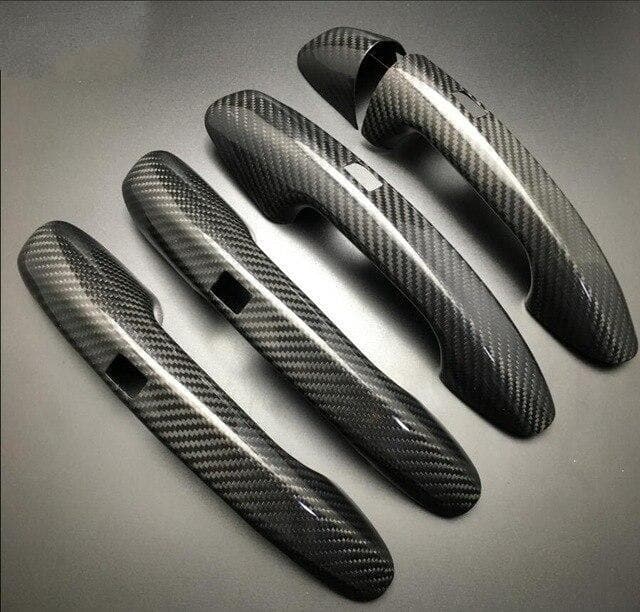 Mercedes Benz A-Class/A35/A45 (W177) OEM+ Carbon fibre Door Handle Overlays - Twenty Two Tuning Door Handles