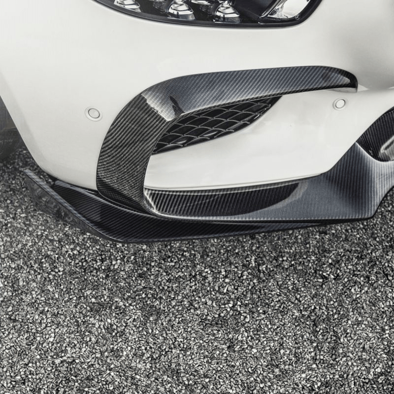 Mercedes Benz AMG GT S (C190/R190) Renntech Style Carbon Fibre Front Lip Spoiler - Twenty Two Tuning Front Lip