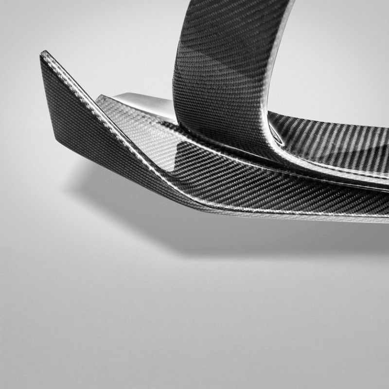 Mercedes Benz AMG GT S (C190/R190) Renntech Style Carbon Fibre Front Lip Spoiler - Twenty Two Tuning Front Lip