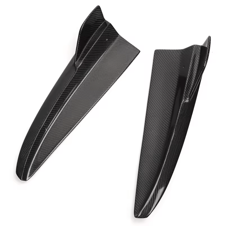 Mercedes Benz C-Class/C43/C63 (C205/W205) Future Design Style Carbon Fibre Rear Canards - Twenty Two Tuning Rear Canards