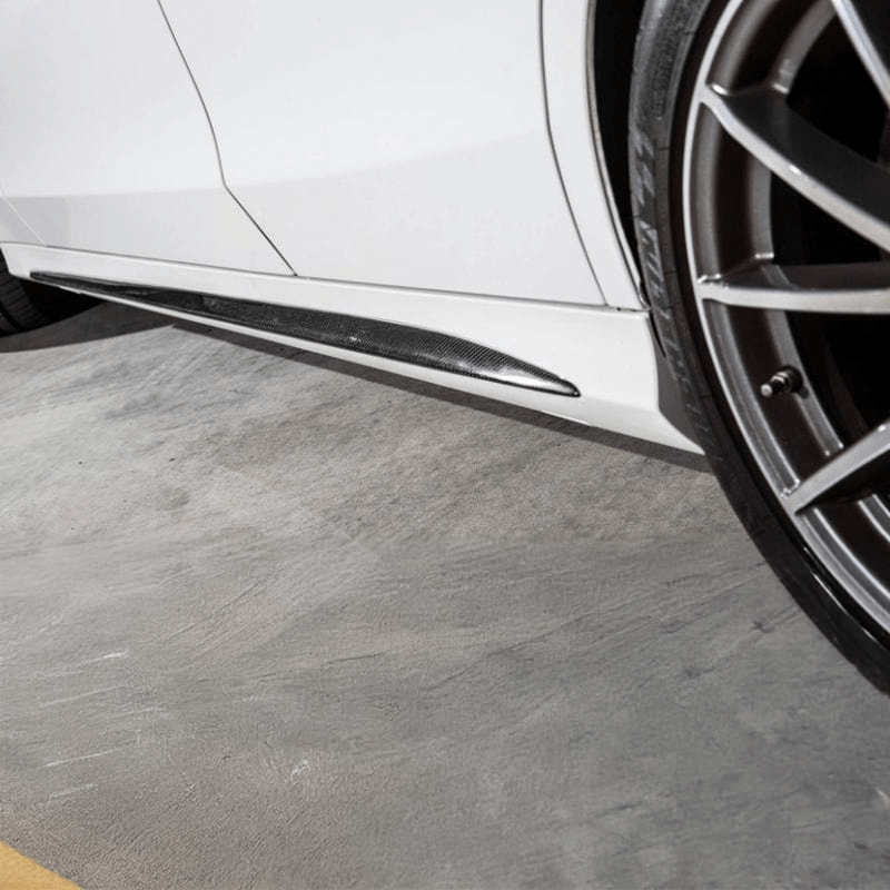 Mercedes Benz C-Class/C43/C63 Future Design Style Rocker Overlay Trims (W205/S205/C205) - Twenty Two Tuning Side Skirts