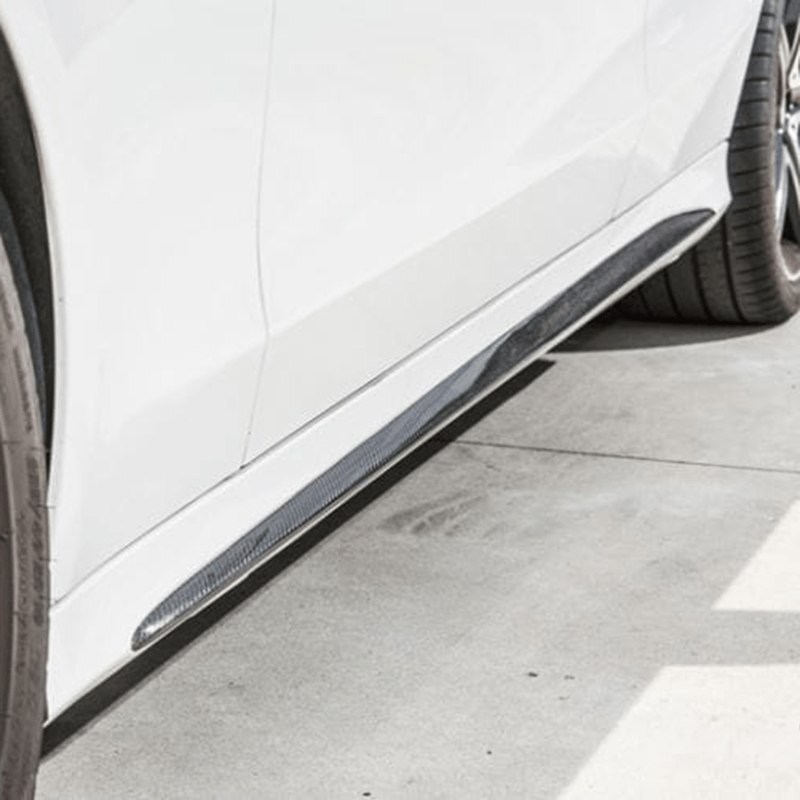 Mercedes Benz C-Class/C43/C63 Future Design Style Rocker Overlay Trims (W205/S205/C205) - Twenty Two Tuning Side Skirts
