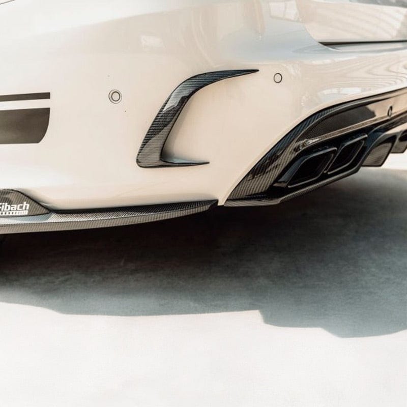Mercedes Benz C-Class/C43/C63 (S205) Future Design Carbon Fibre Rear Canards - Future Design Rear Canards