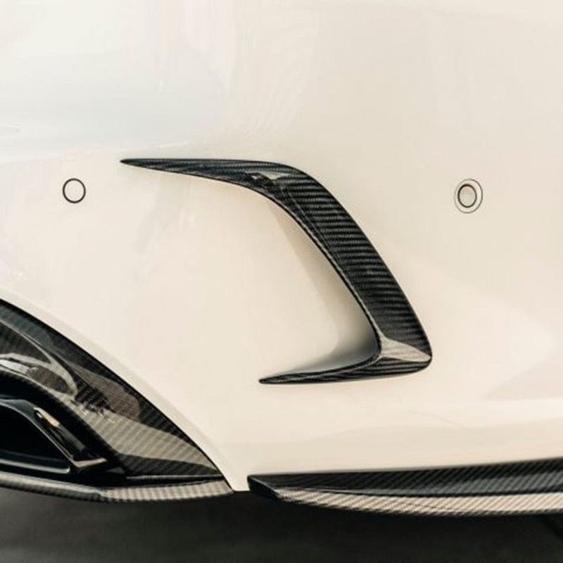 Mercedes Benz C-Class/C43/C63 (S205) Future Design Carbon Fibre Rear Canards - Future Design Rear Canards
