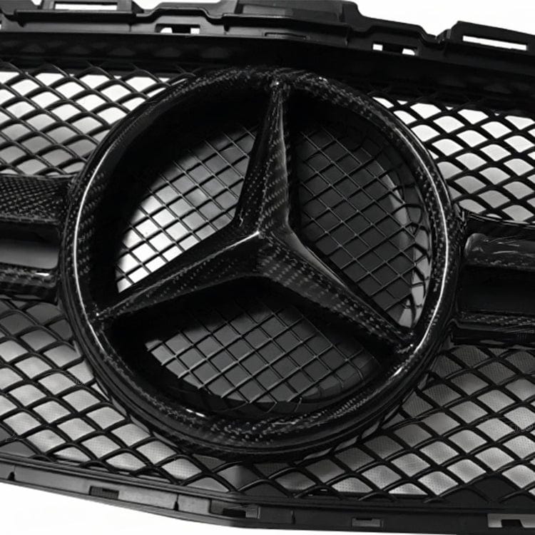 Mercedes Benz C-Class (W205/S205) C63 Style Carbon fibre Front Grille - Twenty Two Tuning Front Grille