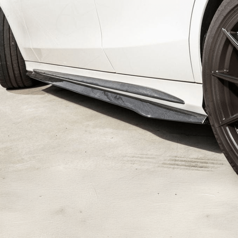 Mercedes Benz C63 (C205/A205) Future Design Style Carbon Fibre Side Skirts - Twenty Two Tuning Side Skirts