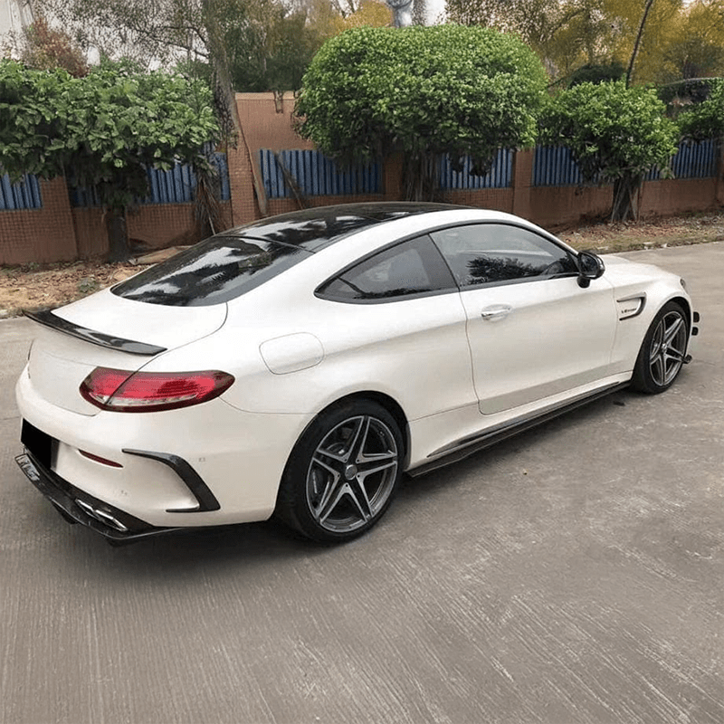 Mercedes Benz C63 (C205/A205) Future Design Style Carbon Fibre Side Skirts - Twenty Two Tuning Side Skirts