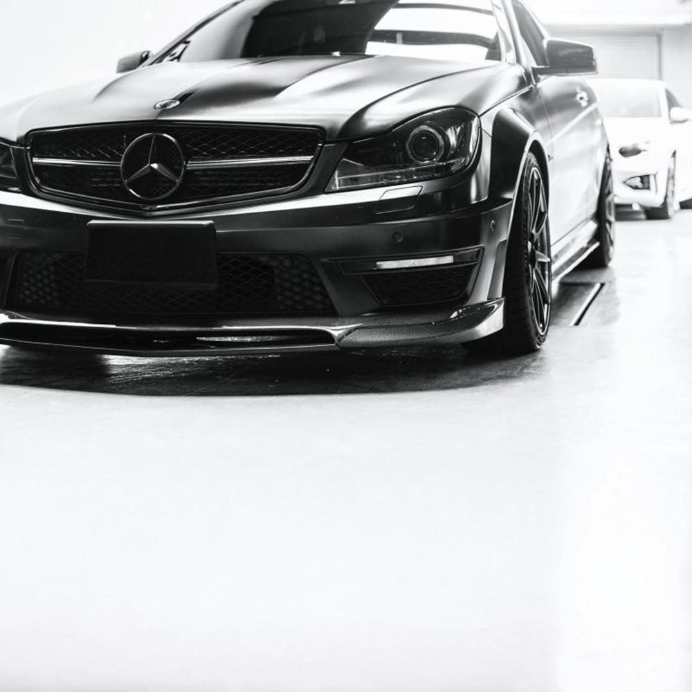 Mercedes Benz C63 (W204/S204/C204) Facelift REVOZPORT Style Carbon Fibre Front Lip - Twenty Two Tuning Front Lip