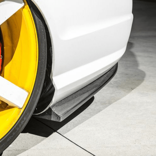 Mercedes Benz C63 (W204/S204) FL RIA Style Rear Bumper Canards - Twenty Two Tuning Rear Canards