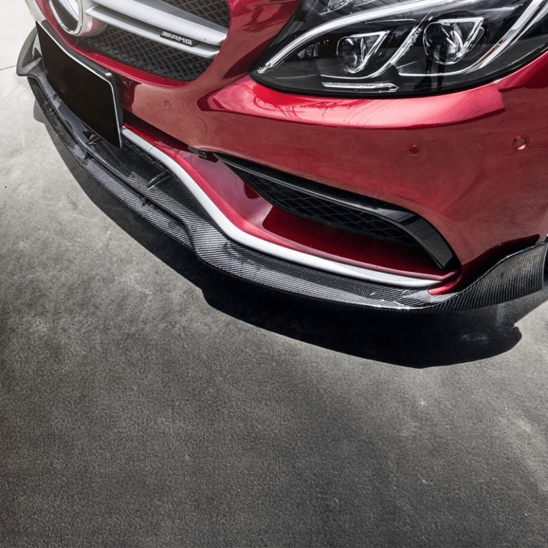 Mercedes Benz C63 (W205/S205) BRABUS Style Carbon Fibre Front Lip - Twenty Two Tuning Front Lip