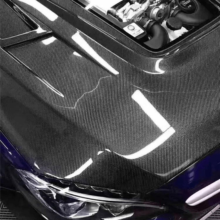Mercedes Benz C63 (W205/S205/C205/A205) IMP Style Carbon Fibre Hood/Bonnet Replacement - Twenty Two Tuning Hood/Bonnet Complete