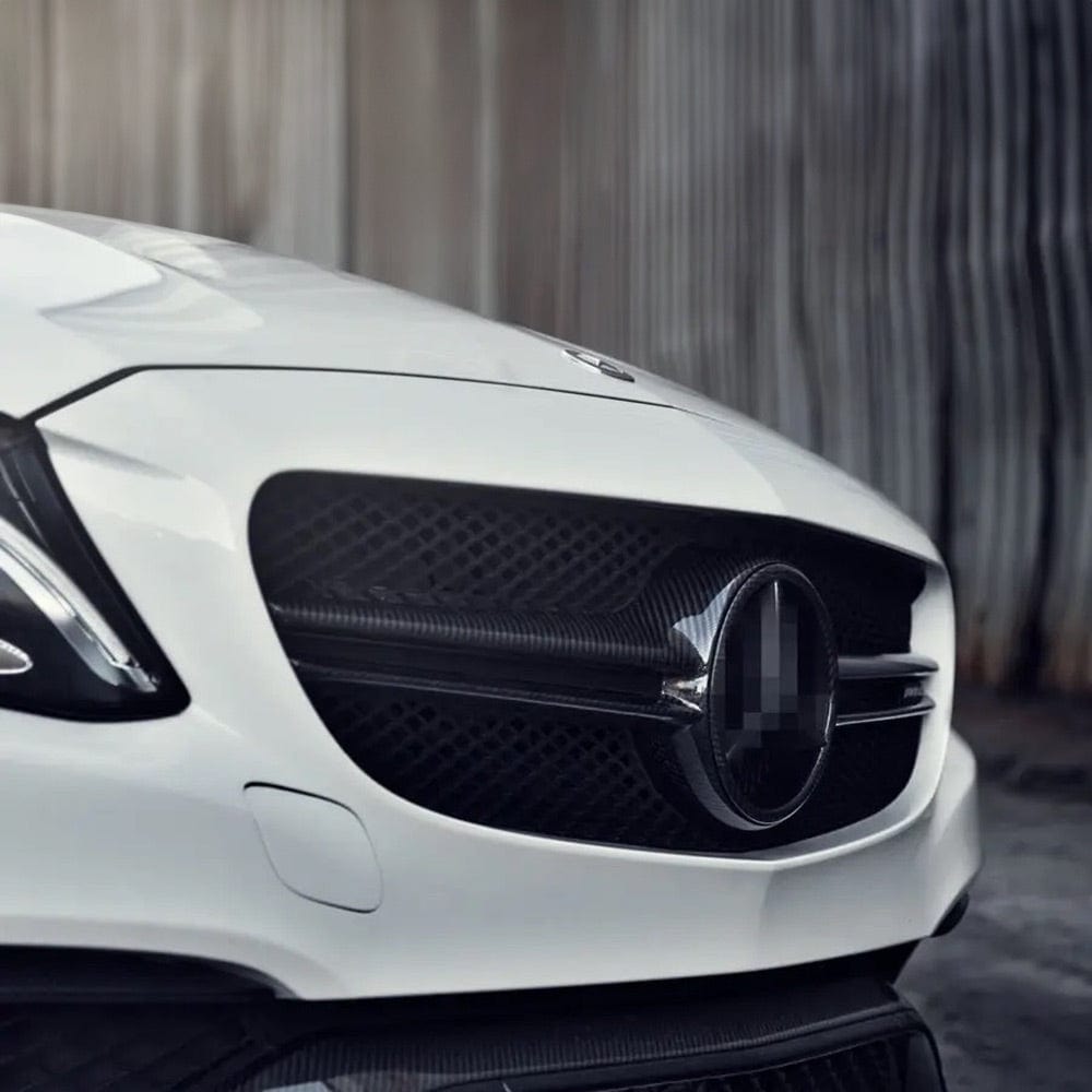 Mercedes Benz C63 (W205/S205) OEM+ Carbon Fibre Front Grille Trim - Twenty Two Tuning Front Grille