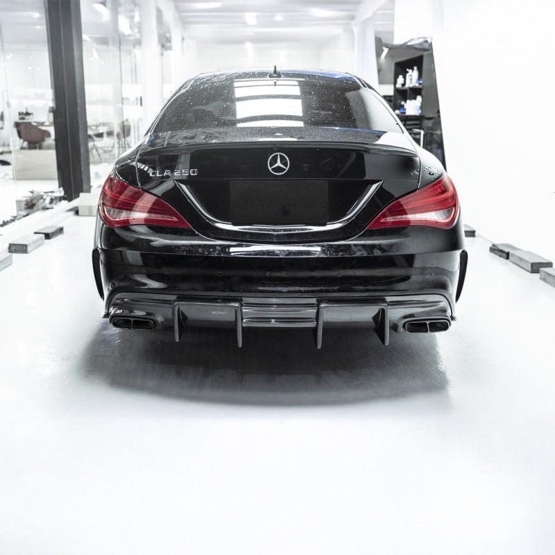 Mercedes Benz CLA-Class/CLA45 (W117/C117) Future Design Style Carbon Fibre Rear Diffuser - Twenty Two Tuning Rear Diffuser