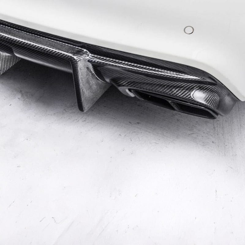 Mercedes Benz CLA-Class/CLA45 (W117/C117) Future Design Style Carbon Fibre Rear Diffuser - Twenty Two Tuning Rear Diffuser