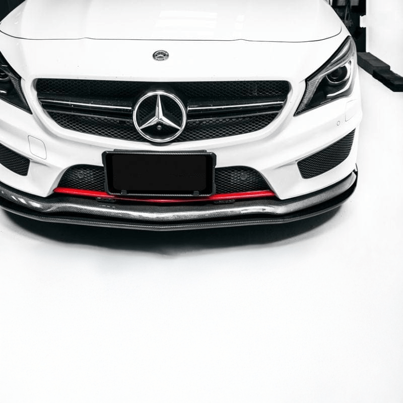 Mercedes Benz CLA-Class/CLA45 (W117/C117) REVOZPORT Style Carbon Fiber Front Lip - Twenty Two Tuning Front Lip
