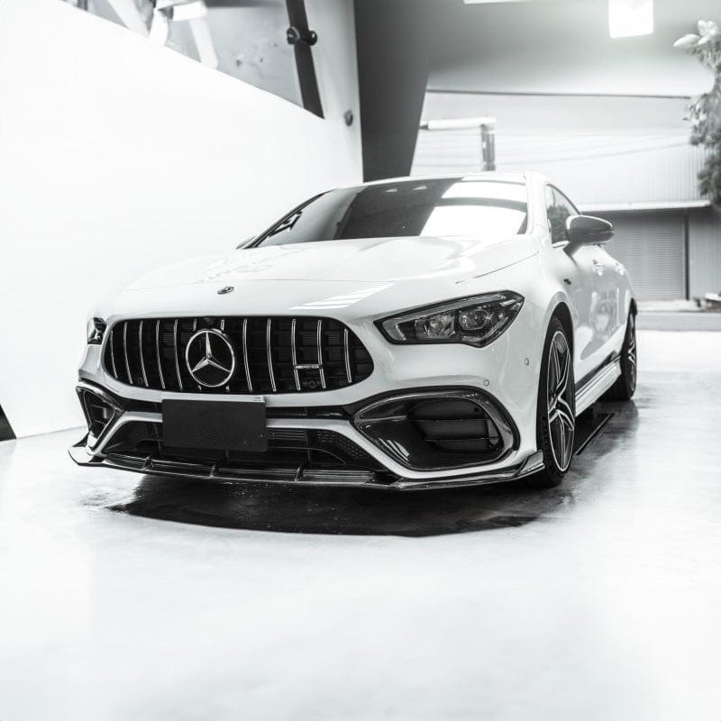 Mercedes Benz CLA45 (W118/C118) Future Design Style Carbon Fibre Front Lip - Twenty Two Tuning Front Lip