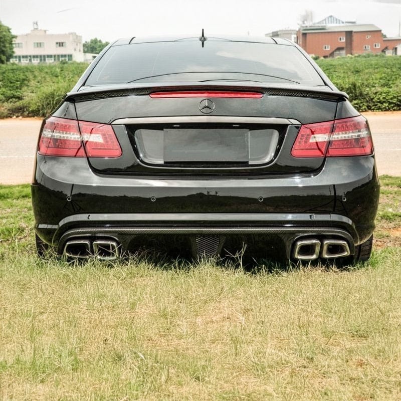 Mercedes Benz E-Class (C207/A207) PIECHA Style Carbon Fibre Rear Diffuser - Twenty Two Tuning Rear Diffuser