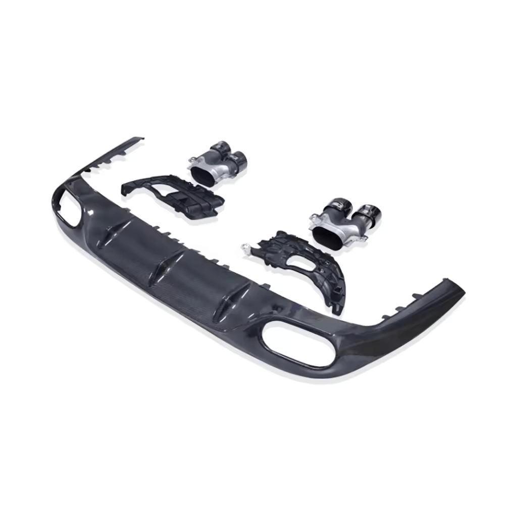 Mercedes Benz E-Class/E53 Facelift (A238/C238) OEM+ Carbon Fibre Rear Diffuser - Twenty Two Tuning Rear Diffuser