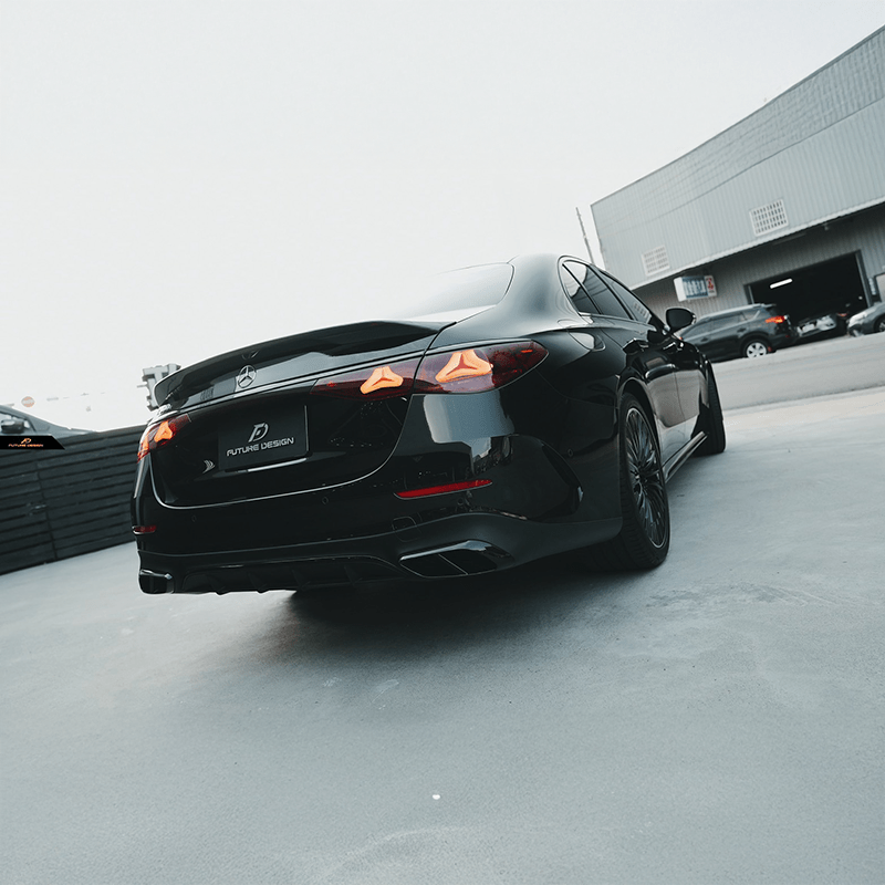 Mercedes Benz E-Class/E53e (W214) Future Design Carbon Fiber Rear Spoiler - Future Design Official Rear Spoiler