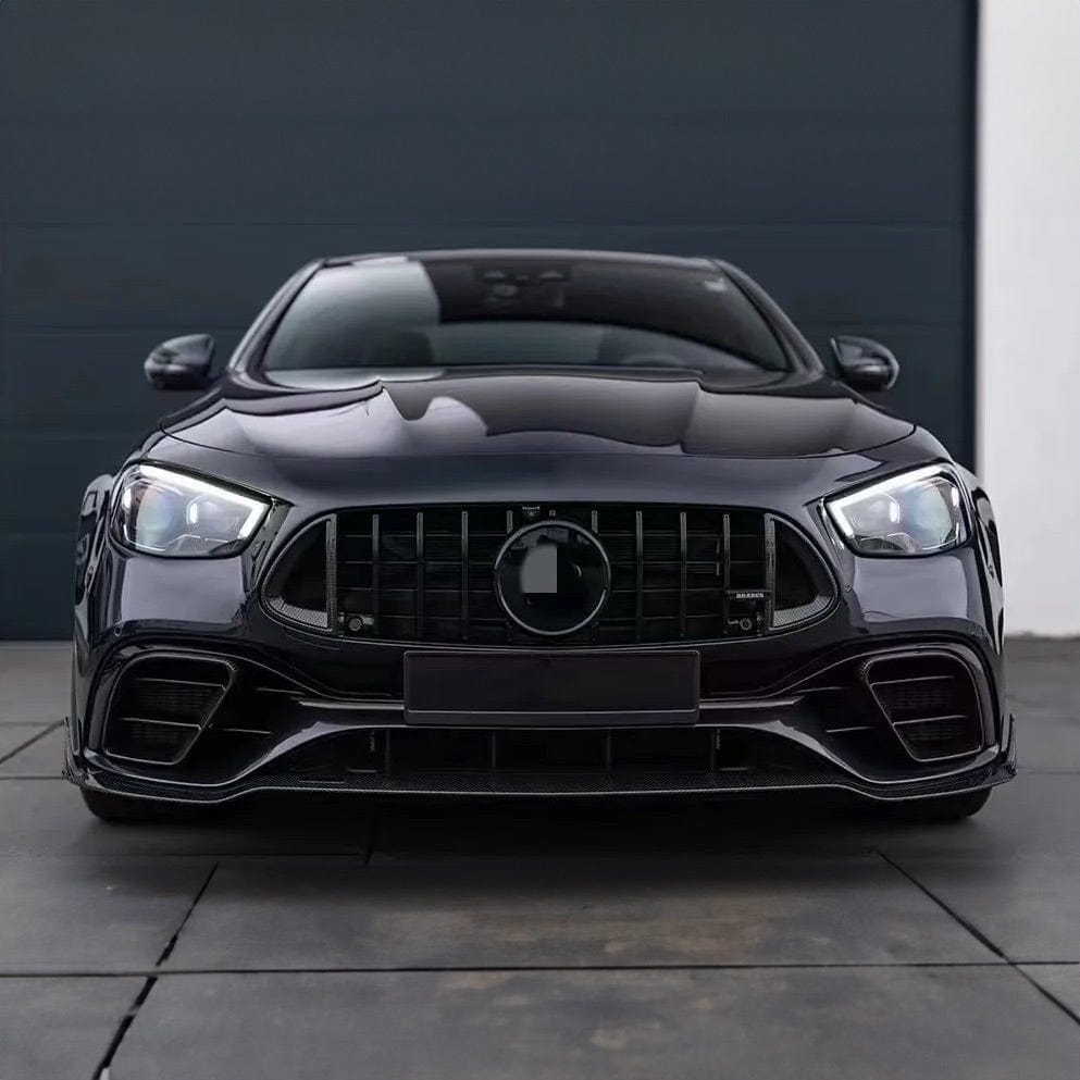 Mercedes Benz E63(S) (W213) Facelift Brabus 900 Style Carbon Fibre Front Fog Trims - Twenty Two Tuning Front Canards/Bumper Inserts
