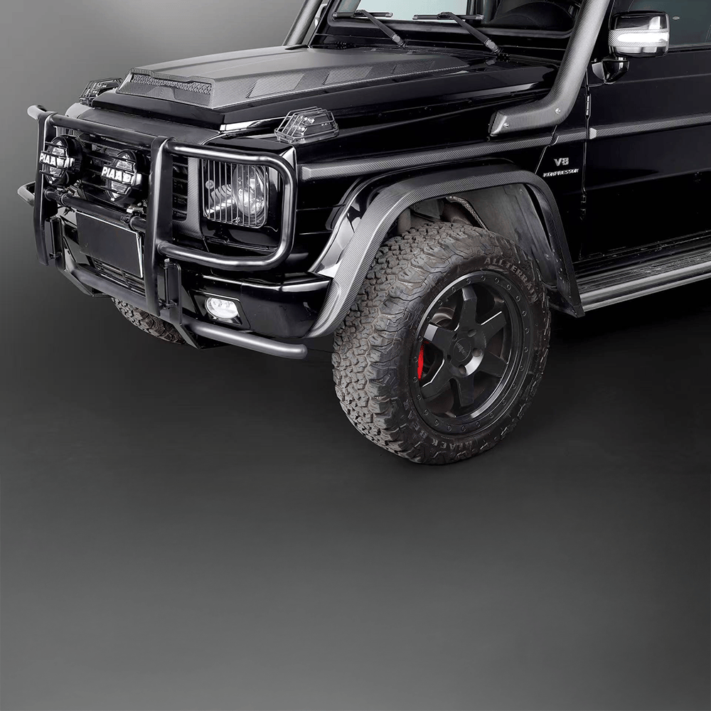 Mercedes Benz G-Class (W463) TI Mech Style Fender Trims - Twenty Two Tuning Front Grille