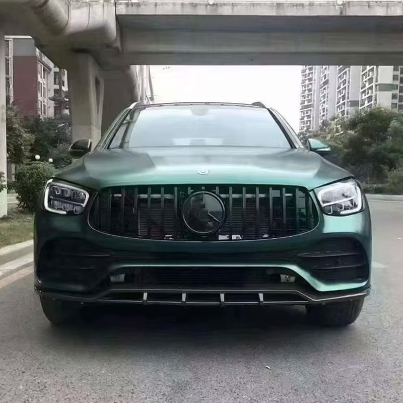 Mercedes Benz GLC Class/GLC43 (W253/C253) AMG Style Carbon Fiber Front Lip Spoiler - Twenty Two Tuning Front Bumper
