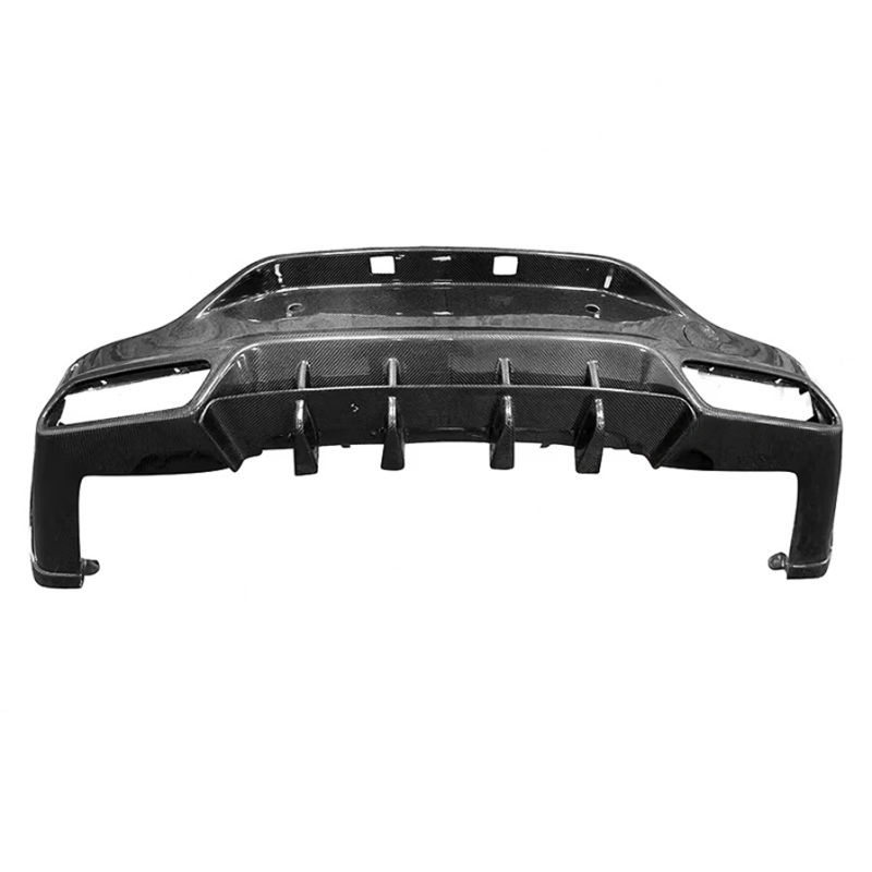Mercedes Benz GLC Class/GLC43 (W253/C253) GLC63 Style Carbon Fiber Rear Diffuser - Twenty Two Tuning Rear Bumper