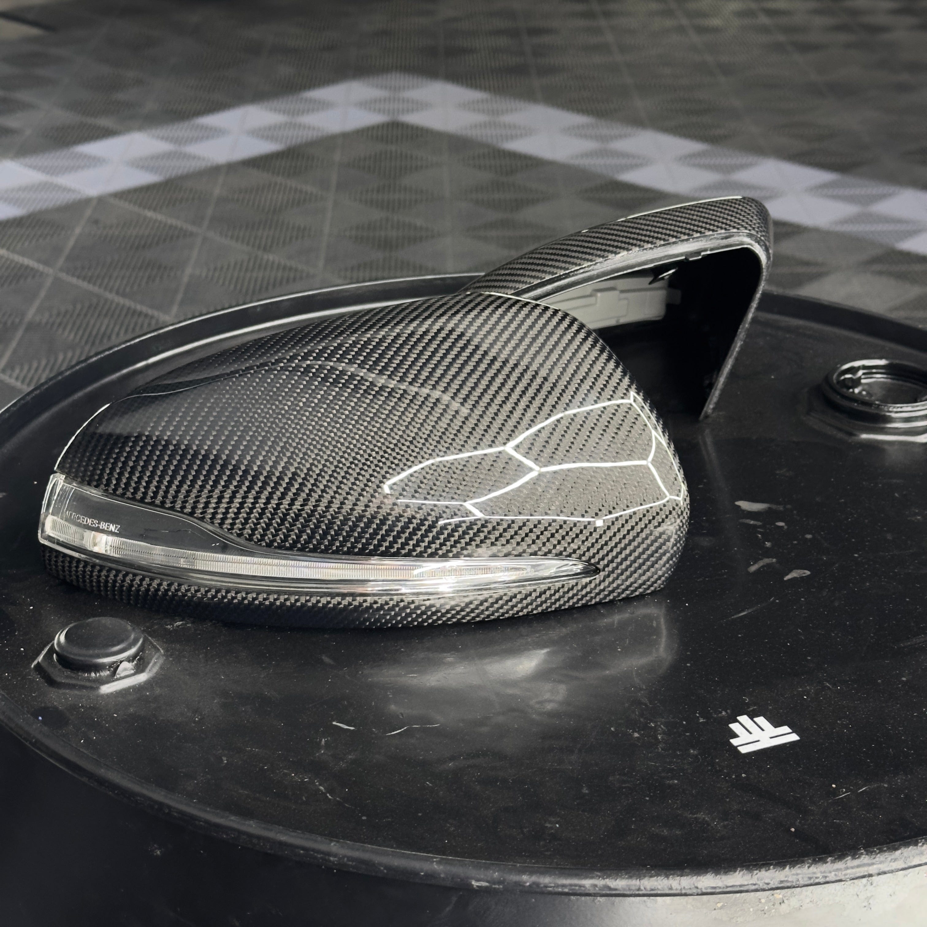 Mercedes Benz GLC-Class (W253/C253) OEM+ Replacement Carbon Fibre Mirror Covers - Twenty Two Tuning Mirror Covers