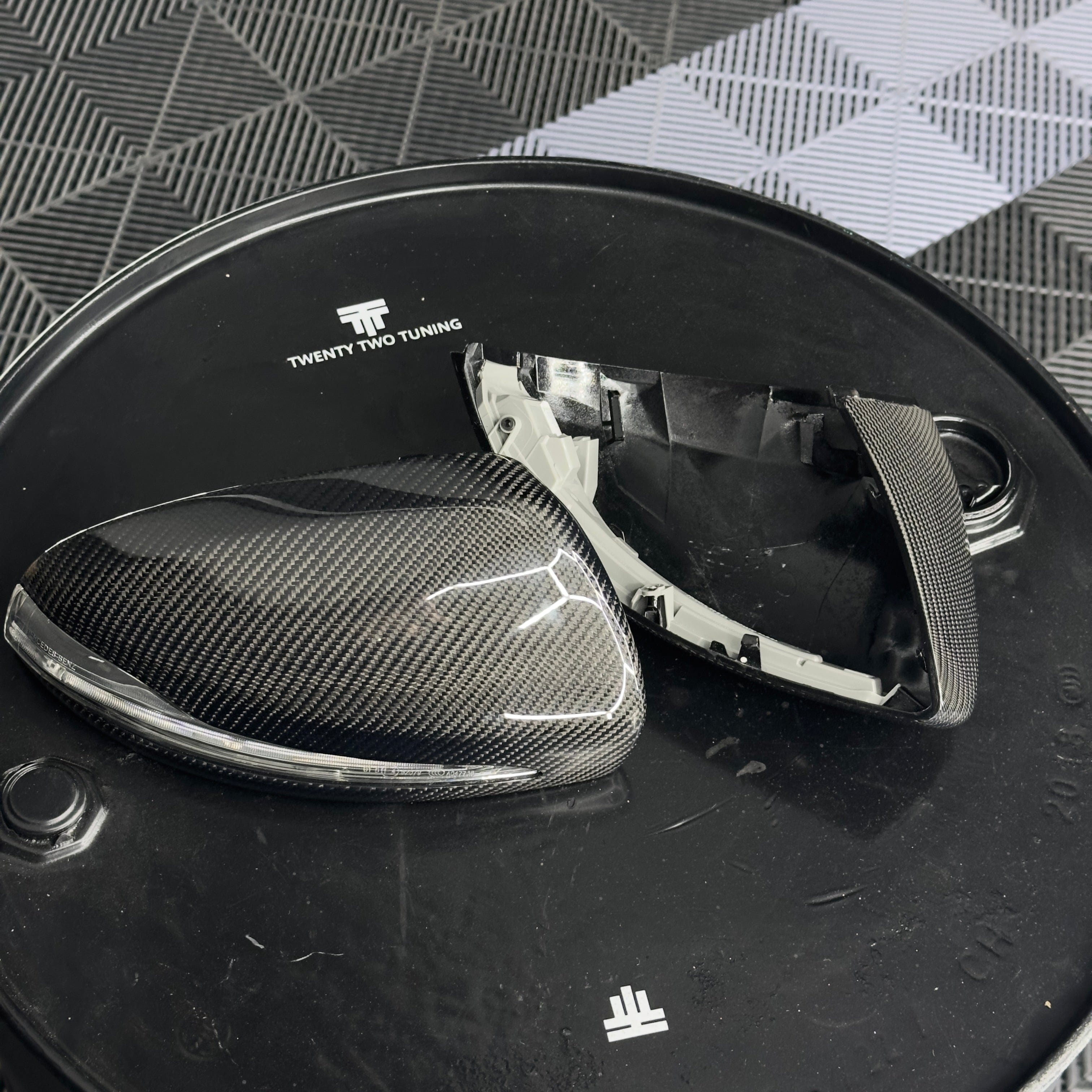 Mercedes Benz GLC-Class (W253/C253) OEM+ Replacement Carbon Fibre Mirror Covers - Twenty Two Tuning Mirror Covers