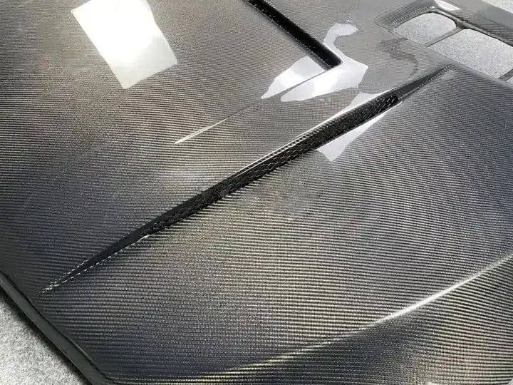 Mercedes Benz GLE63 (W166/C292) LUMMA Style Carbon Fibre Hood/Bonnet Replacement - Twenty Two Tuning Hood/Bonnet Complete