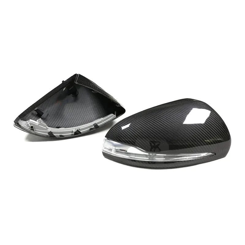 OEM+ Replacement Carbon Fiber Mirror Covers for Mercedes GLC43