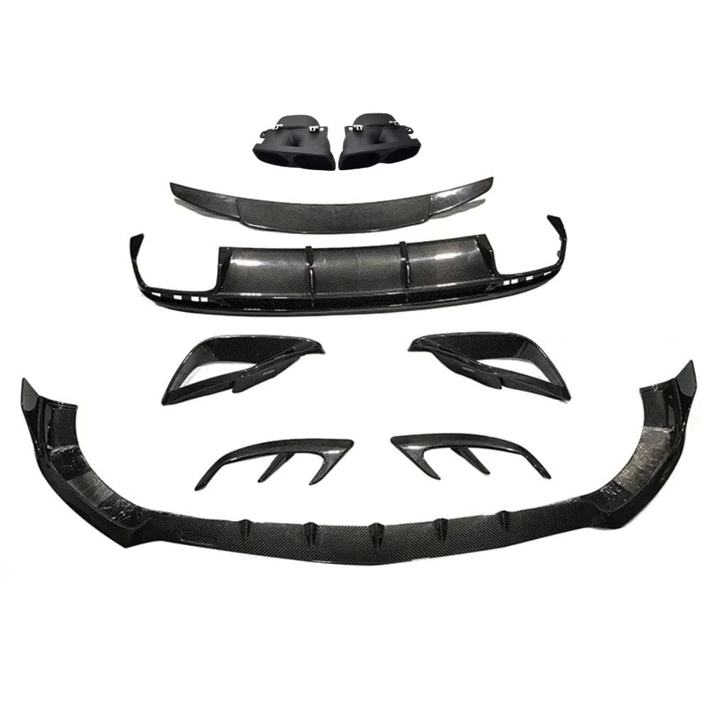 Mercedes Benz S63/S65 (C217) BRABUS 800 Style Carbon Fiber Styling Kit - Twenty Two Tuning Full Styling Kit