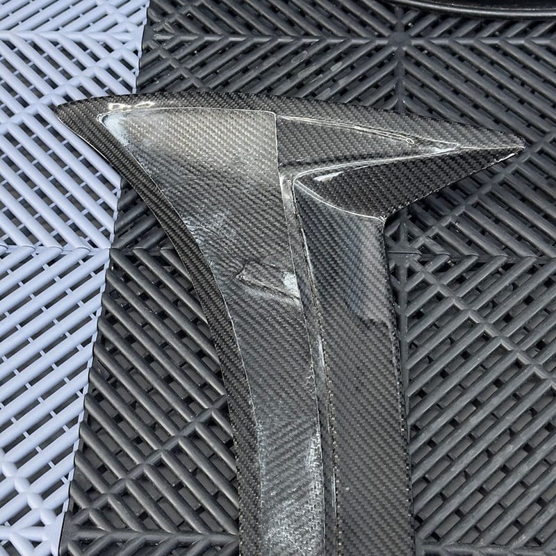 Mercedes Benz S63 (W222) BRABUS B700 Style Carbon Fibre Front Fender Trims - Twenty Two Tuning Fender Trims