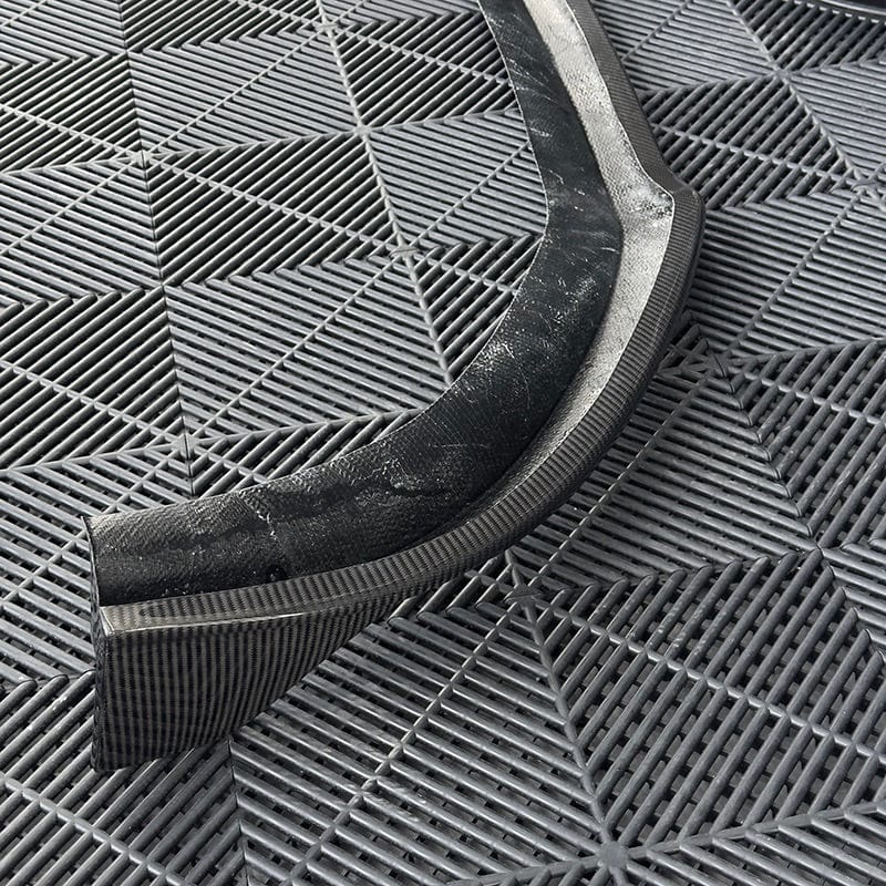 Mercedes Benz S63 (W222) BRABUS Style Carbon Fibre Front Lip Spoiler - Twenty Two Tuning Front Lip