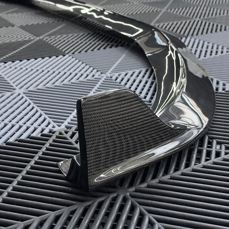 Mercedes Benz S63 (W222) BRABUS Style Carbon Fibre Front Lip Spoiler - Twenty Two Tuning Front Lip